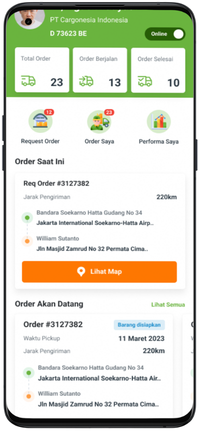 Fleet Management Driver - Mobile App by TJAL Teknologi Studio